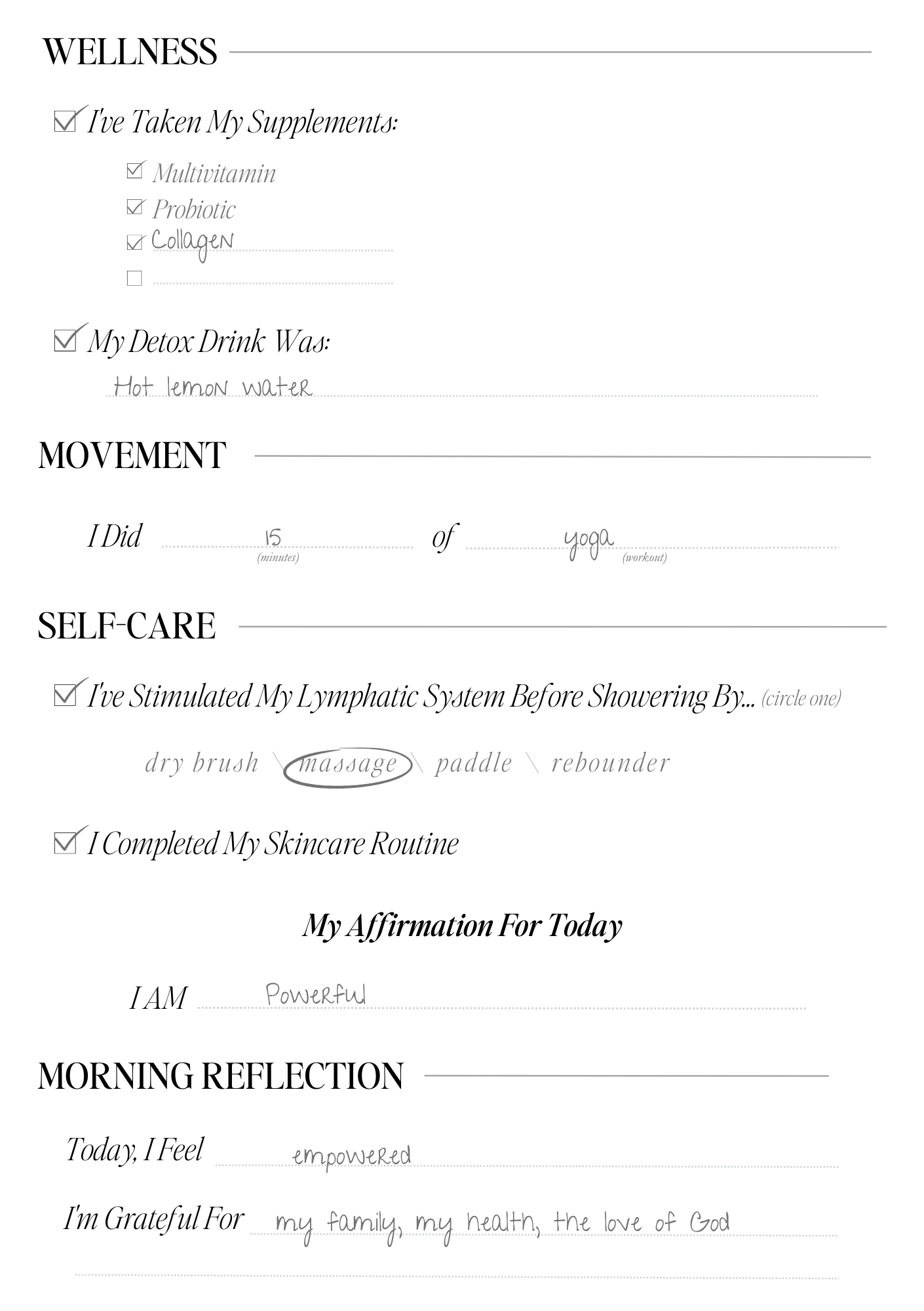 Before Dawn Morning Journal - Beginner&