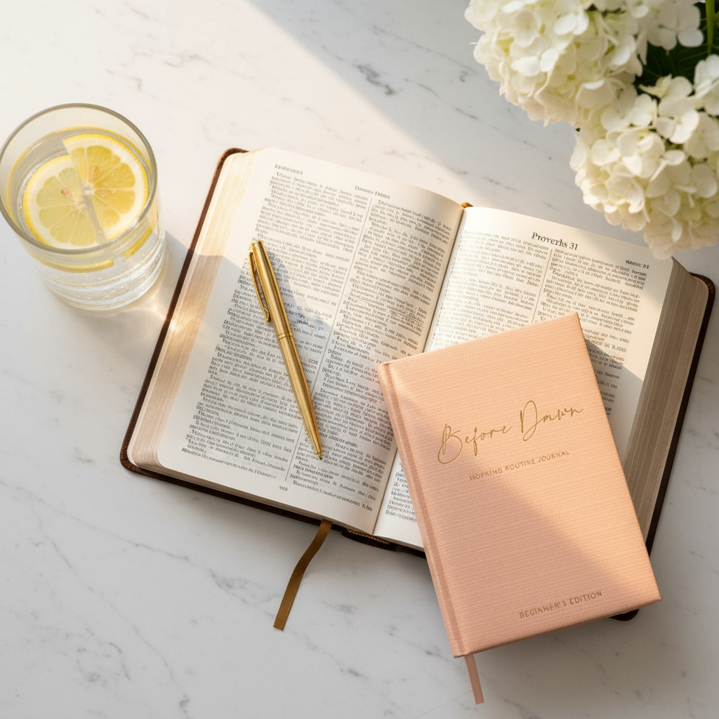 change journal to our Before dawn journal cover